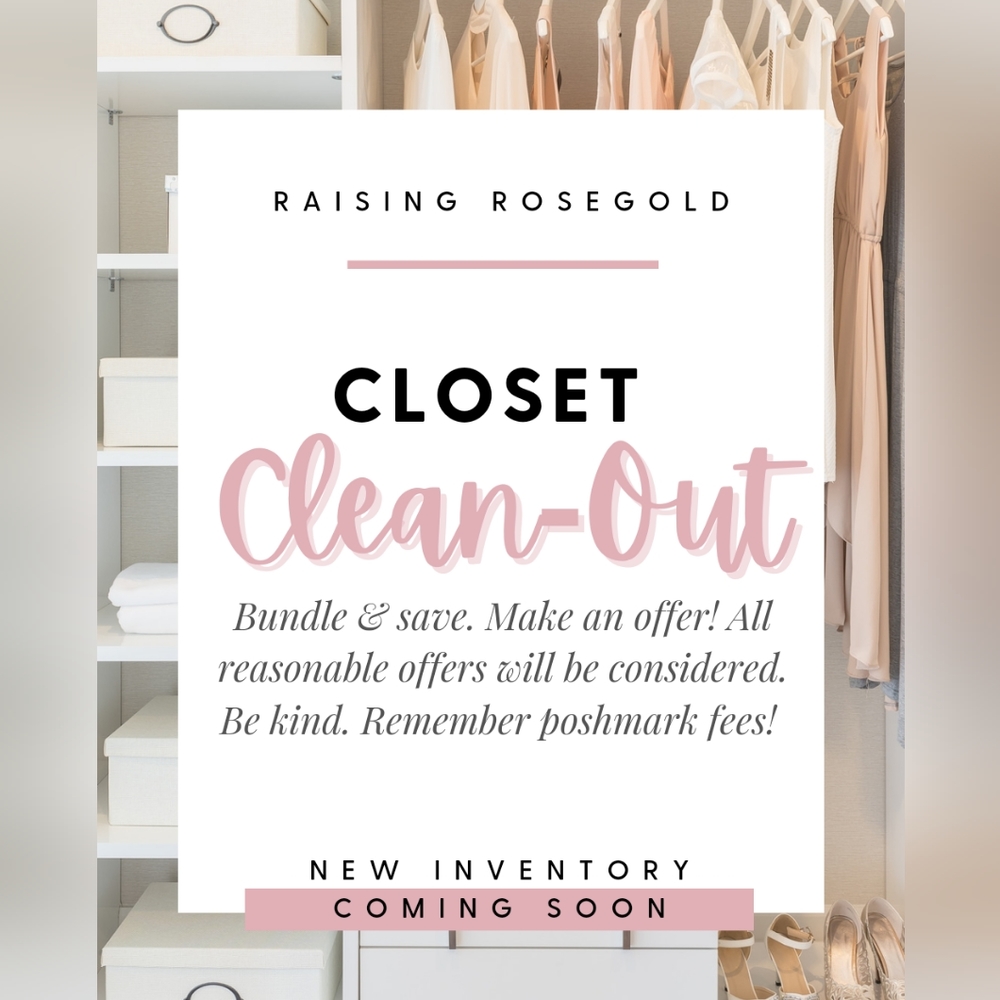 Closet cleanout